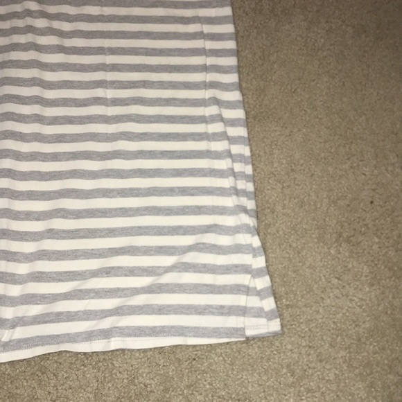 Striped T-shirt Dress with Pocket - Picture 4 of 6